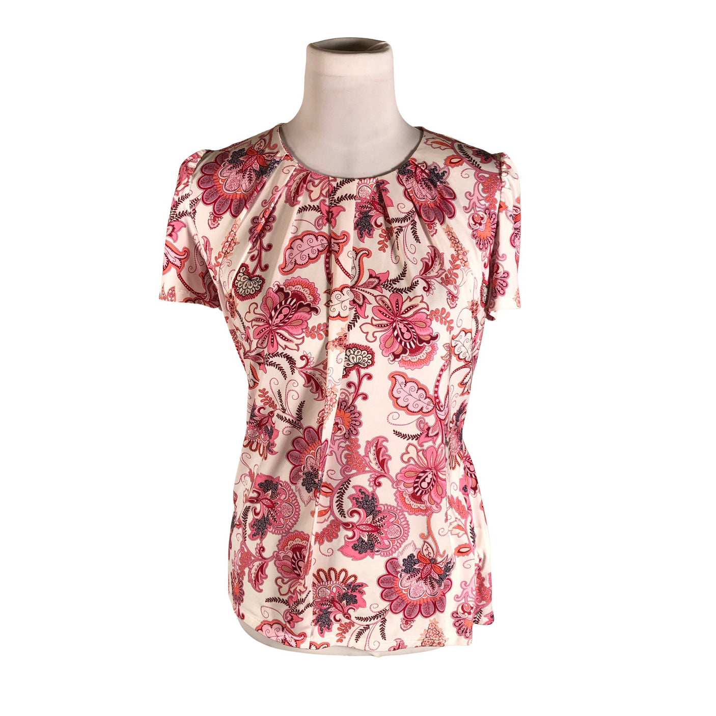 Unisex In Front - T-särk, suurus 36 - Valge (1)
