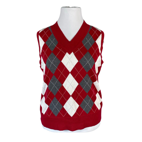 Unisex S.T.I - Kootud vest, suurus 44 - Punane ()