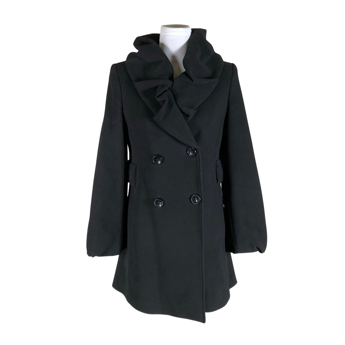 Unisex Zeropoint - Villane mantel, suurus 36 - Must (1)