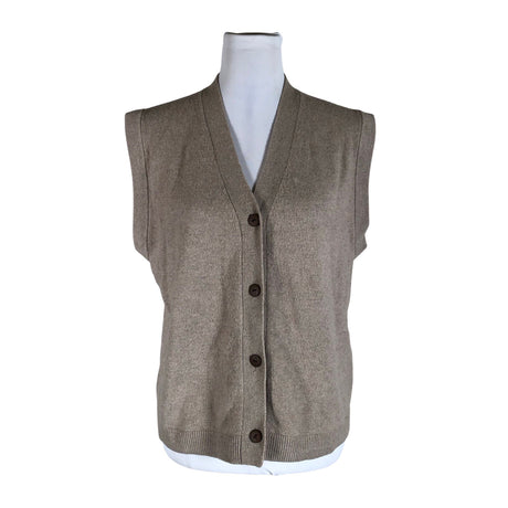 Unisex Samsoe&Samsoe - Kootud vest, suurus 34 - Beige ()