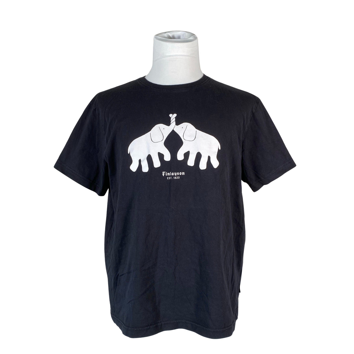 Unisex Finlayson - T-särk, suurus XL - Must (1)