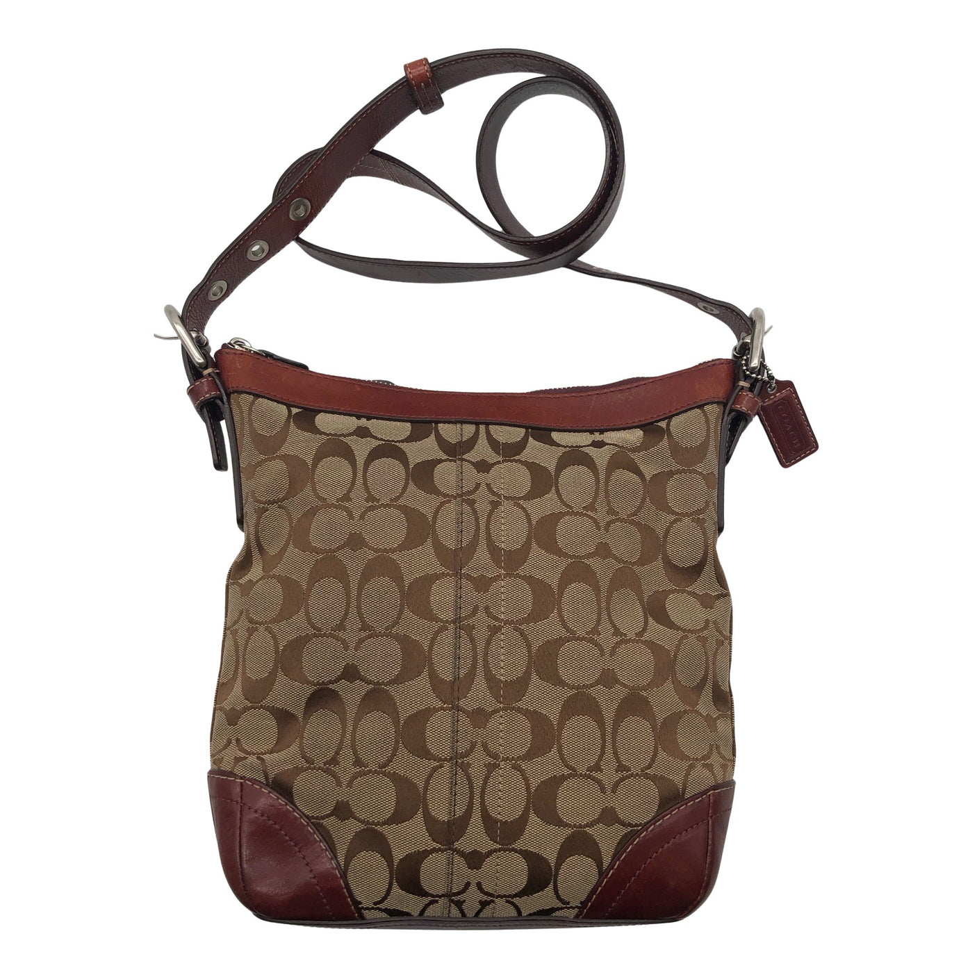 Unisex Coach - Õlakott, suurus Maxi - Pruun (1)