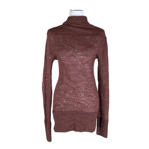 Unisex Nü - Kootud tuunika, suurus 38 - Veinipunane (1)