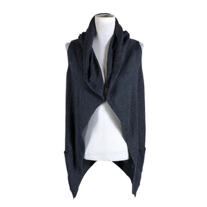 Unisex Yaya - Kootud vest, suurus 38 - Sinine (1)