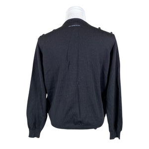 Unisex Burberry - Kampsun, suurus L - Must (2)