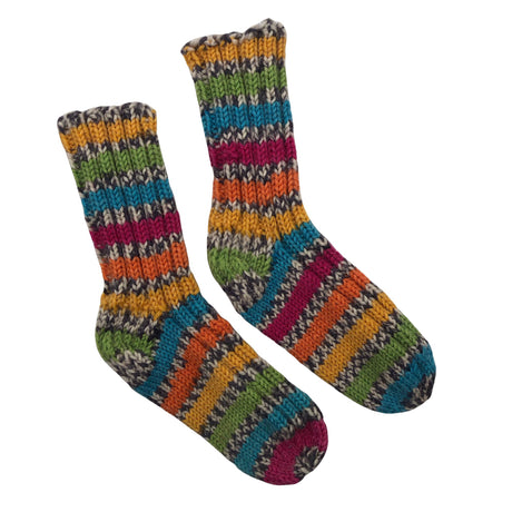 Unisex Handmade - Villased sokid, suurus 27 - Hall ()