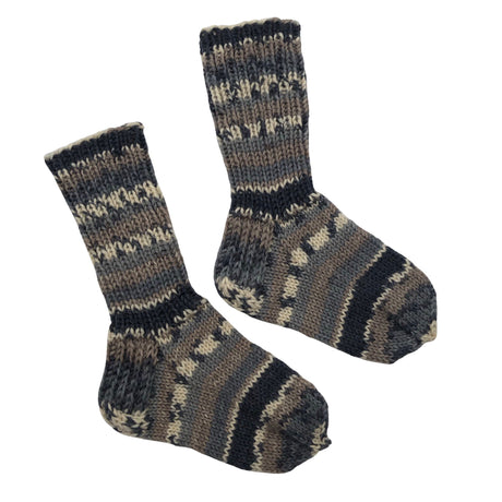 Unisex Handmade - Villased sokid, suurus 28 - Hall ()