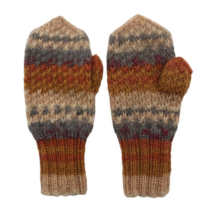 Unisex Handmade - Labakindad, suurus 1 - 2 vuotta - Oranž (1)