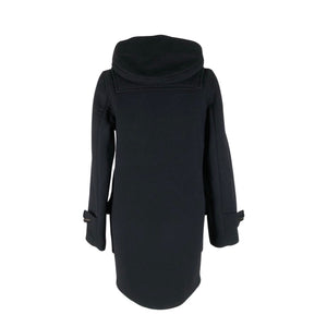 Unisex Burberry Brit - Villane mantel, suurus 36 - Must (2)