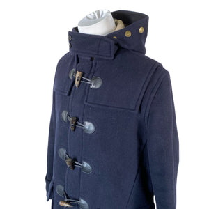 Unisex Burberry Brit - Villane mantel, suurus M - Sinine (3)