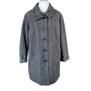 Unisex Kj Brand - Villane mantel, suurus 48 - Hall (1)