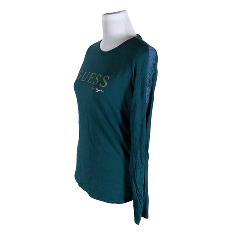 Unisex Guess - Trikotaažist pluus, suurus 40 - Roheline (2)