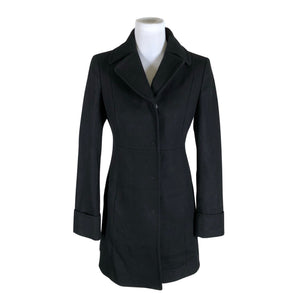 Unisex Benetton - Villane mantel, suurus 36 - Must (1)