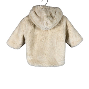Unisex Mayoral - Kunstkarusnahast mantel, suurus 74 - 80 - Beige (2)
