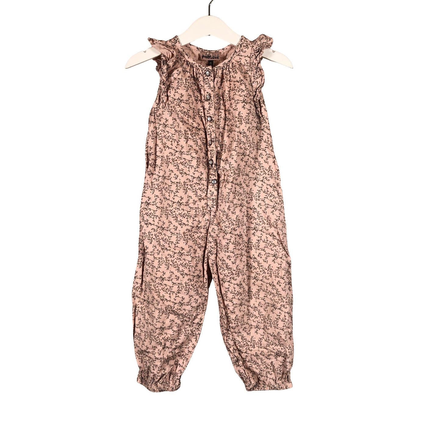 Unisex POMPdeLUX - Pükskostüüm, suurus 80 - 86 - Heleroosa (1)