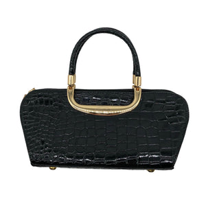 Unisex Lucia Tommasi - Käekott, suurus Mini - Must (1)