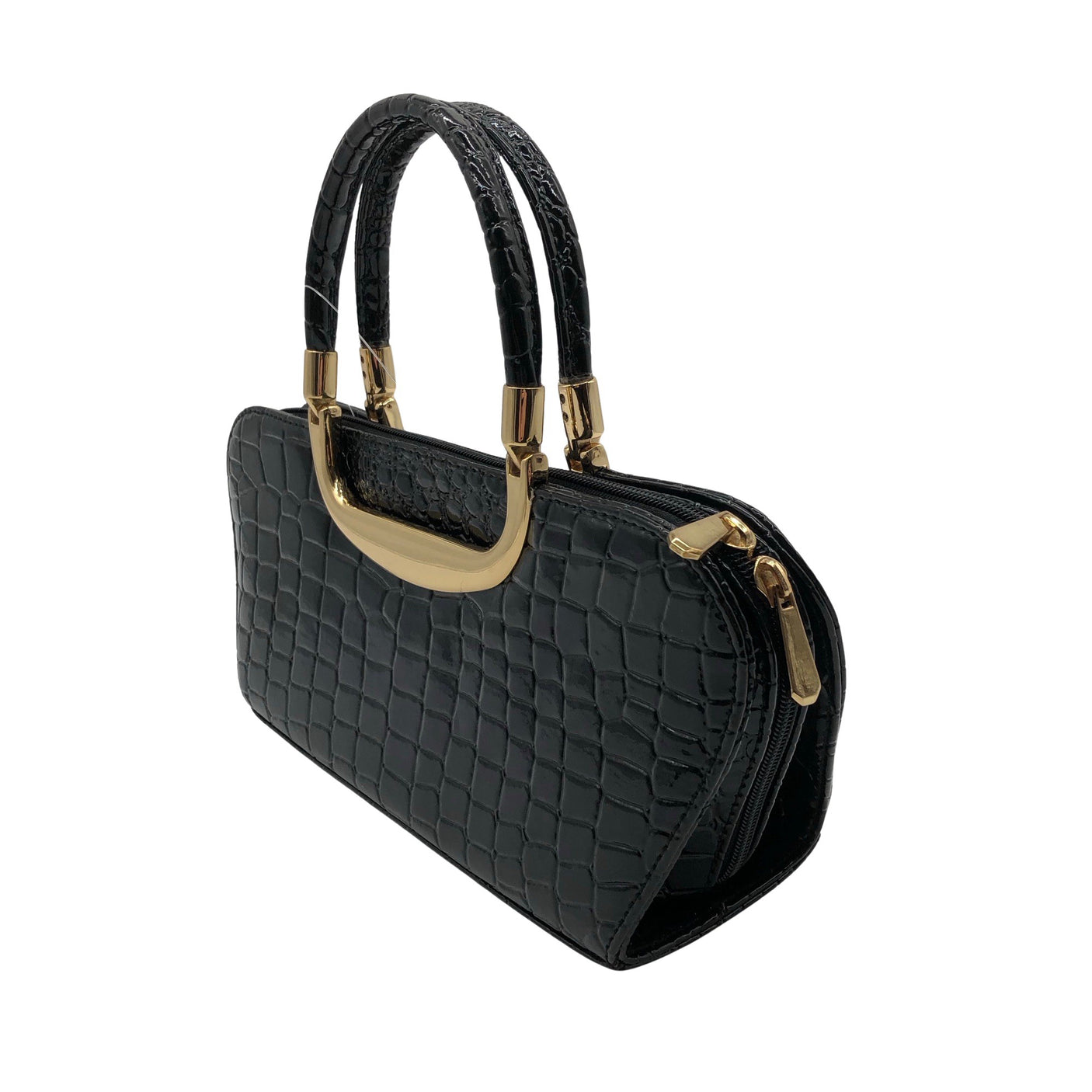 Unisex Lucia Tommasi - Käekott, suurus Mini - Must (2)