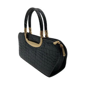 Unisex Lucia Tommasi - Käekott, suurus Mini - Must (2)