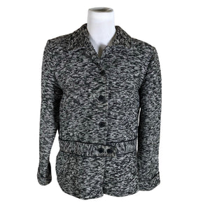 Unisex Reetriikka - Jakk, suurus 40 - Must (1)