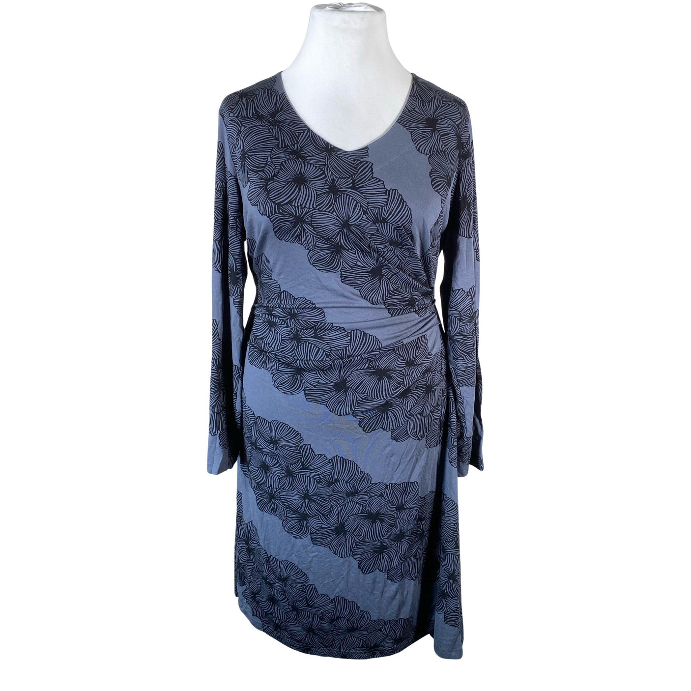 Unisex Nanso - Trikotaažist kleit, suurus 44 - Hall (1)