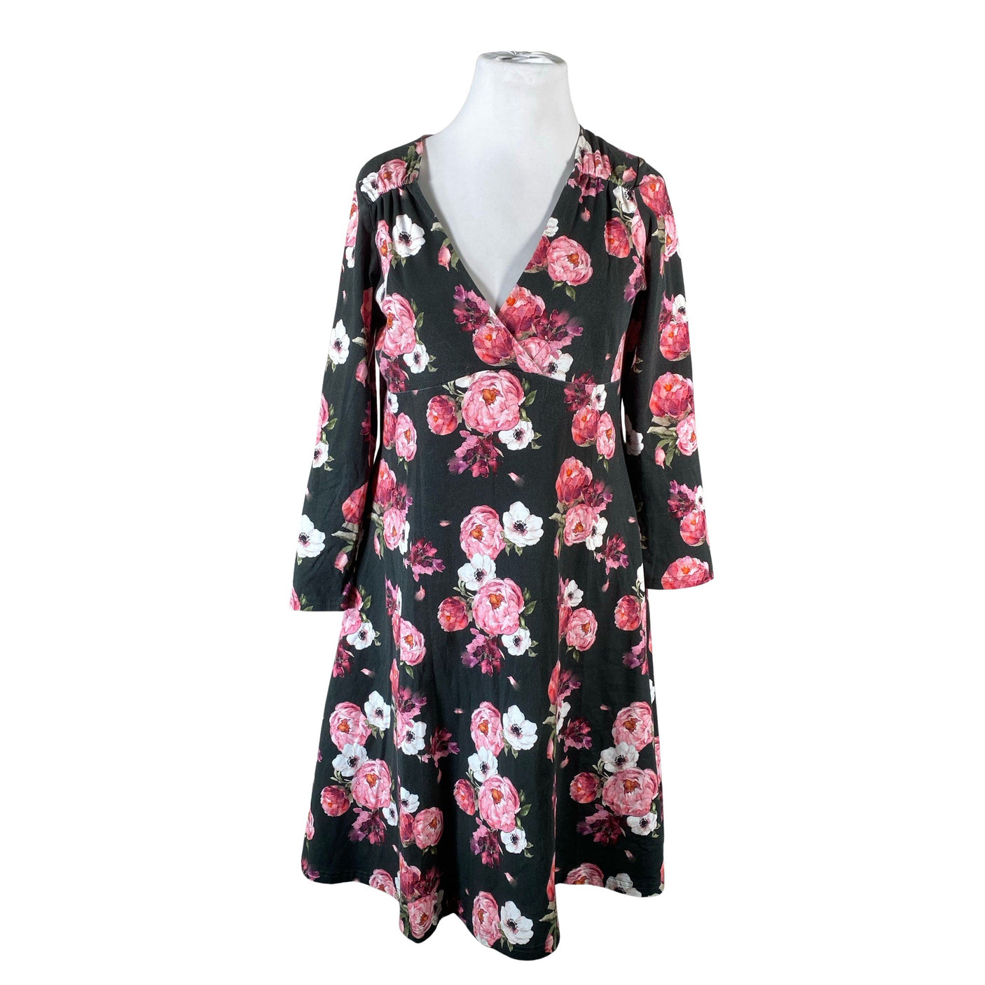 Unisex Nellafiina - Trikotaažist kleit, suurus 44 - Roheline (1)