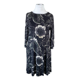 Unisex Nanso - Trikotaažist kleit, suurus 42 - Must (1)