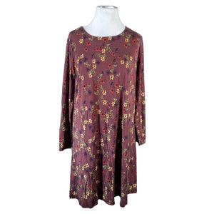 Unisex Blaa - Trikotaažist kleit, suurus 42 - Pruun (1)