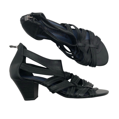 Unisex Marco Tozzi - Kontsaga rihmikud, suurus 38 - Must ()