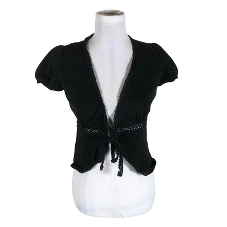 Unisex Fransa - Kardigan, suurus 38 - Must ()