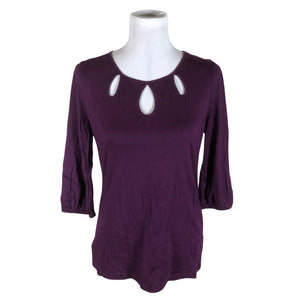 Unisex Ann Taylor - Trikotaažist pluus, suurus 40 - Lilla (1)