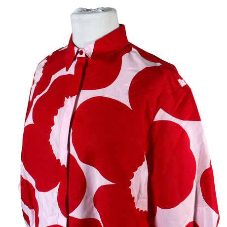 Unisex Marimekko - Mitteveniv tuunika, suurus 44 - Punane (2)