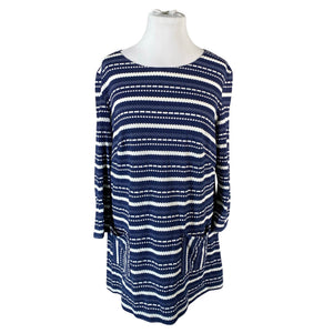 Unisex Voglia - Trikotaažist kleit, suurus 42 - Sinine (1)