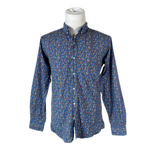 Unisex Knowledge Cotton Apparel - Triiksärk, suurus L - Sinine (1)