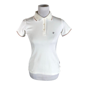 Unisex Cross - Spordisärk, lühikesed käised, suurus 34 - Valge (1)