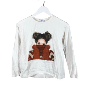 Unisex Mayoral - Trikotaažist pluus, suurus 152 - 158 - Valge (1)