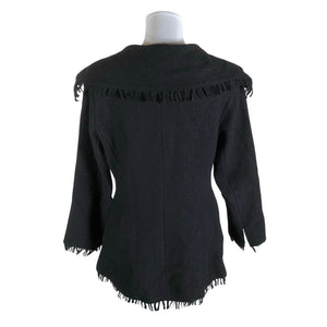 Unisex Marimekko - Kardigan, suurus 38 - Must (2)