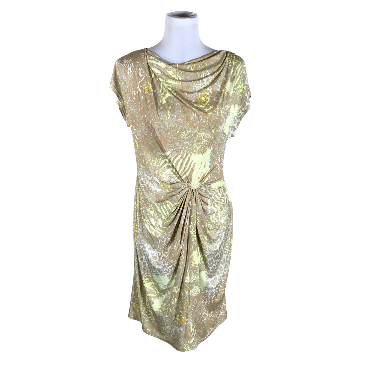 Unisex Ilse Jacobsen - Trikotaažist kleit, suurus 40 - Beige (1)