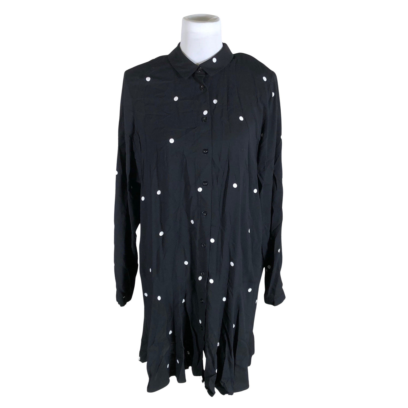 Unisex Nanso - Õhuke kleit, suurus 40 - Must (1)