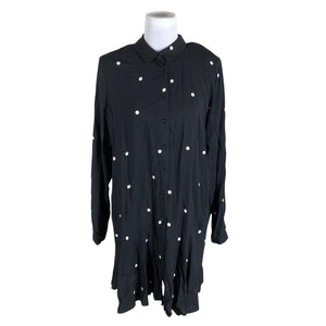 Unisex Nanso - Õhuke kleit, suurus 40 - Must (1)