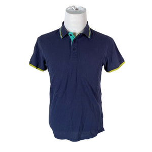 Unisex Cotton & Silk - Polosärk, suurus XL - Sinine (1)