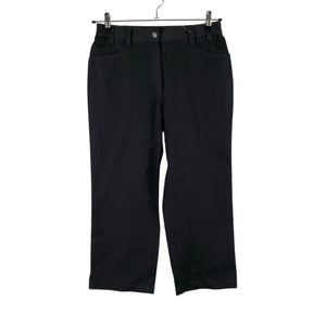 Unisex Voglia - Teksast poolpikad püksid, suurus 38 - Must (1)