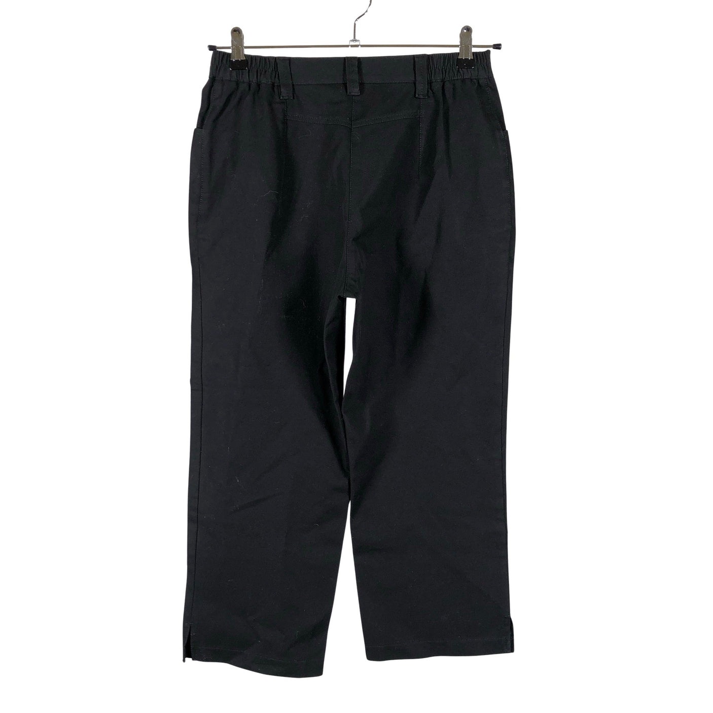 Unisex Voglia - Teksast poolpikad püksid, suurus 38 - Must (2)