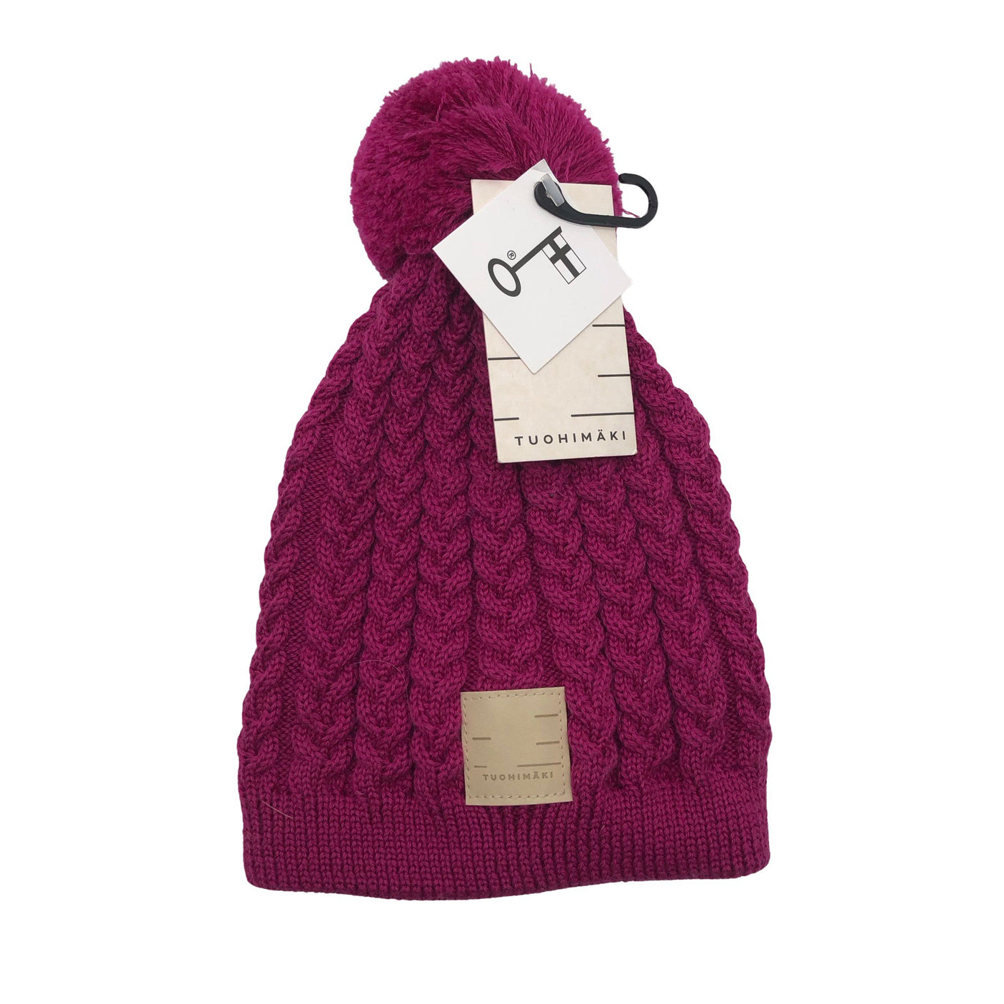Unisex Tuohimäki - Talvemüts, suurus 52 - 54 cm - Roosa (1)
