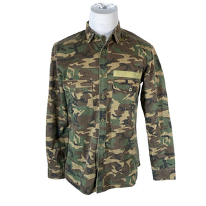Unisex Bread & Buttons - Teksasärk, suurus XL - Roheline (1)