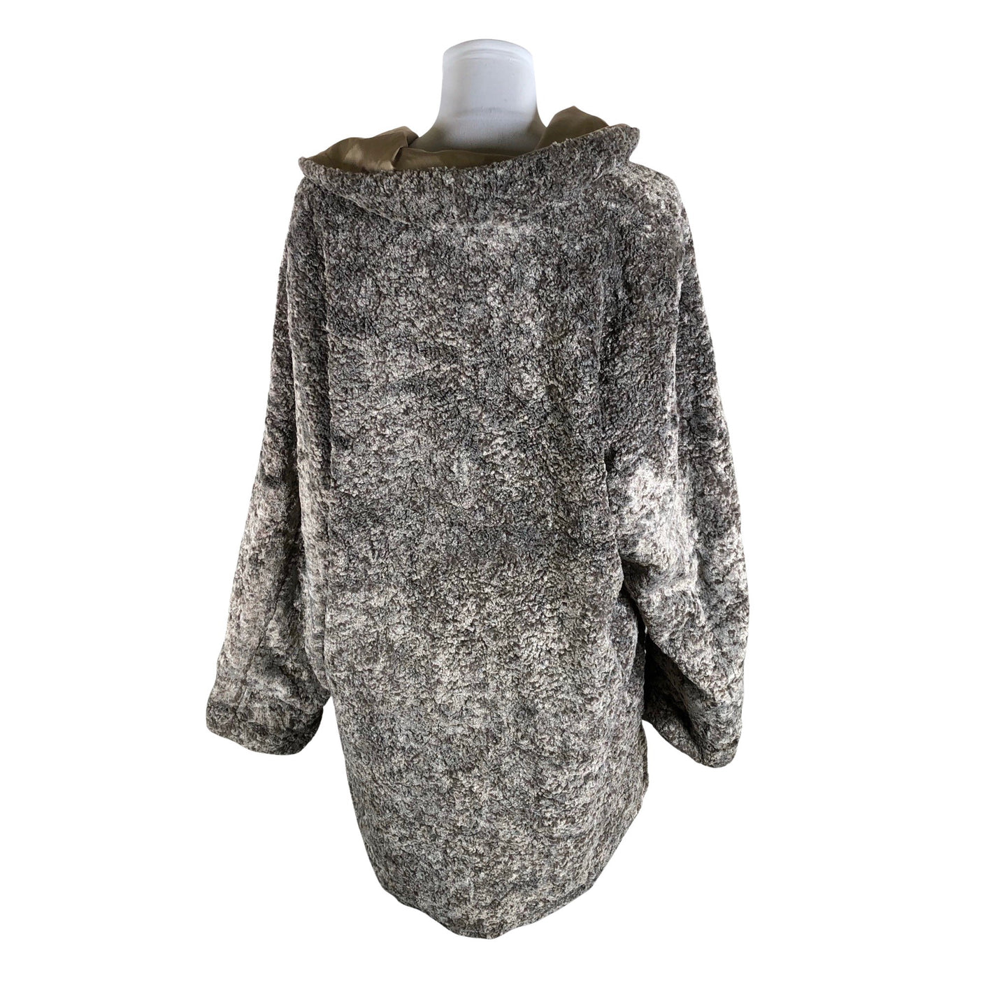 Unisex Club Line - Kunstkarusnahast mantel, suurus 40 - Pruun (2)