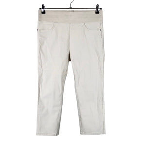 Unisex Free Quent - Teksast poolpikad püksid, suurus 40 - Beige (1)
