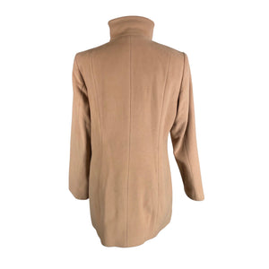 Unisex Barbara Lebek - Villane mantel, suurus 38 - Beige (2)