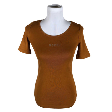 Unisex Esprit - T-särk, suurus 34 - Pruun ()