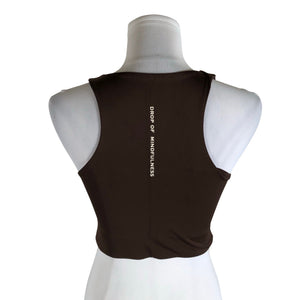 Unisex Drop of Mindfulness - Sporditopp, suurus 36 - Pruun (2)