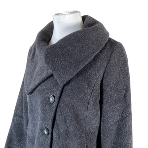 Unisex Milo - Villane mantel, suurus 44 - Must (2)